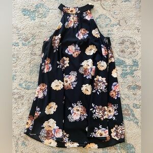 Black Floral Dress